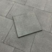Rubber Floor 2cm Thickness BLACK (0.5x0.5m Block)